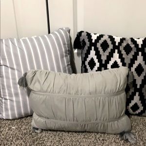 Various throw pillows